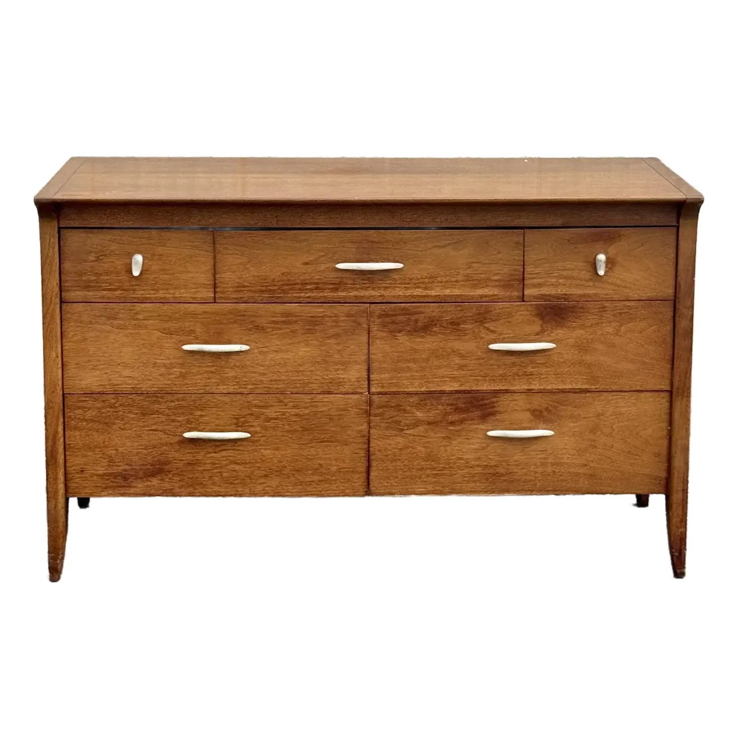 1960s Drexel Small Walnut Dresser