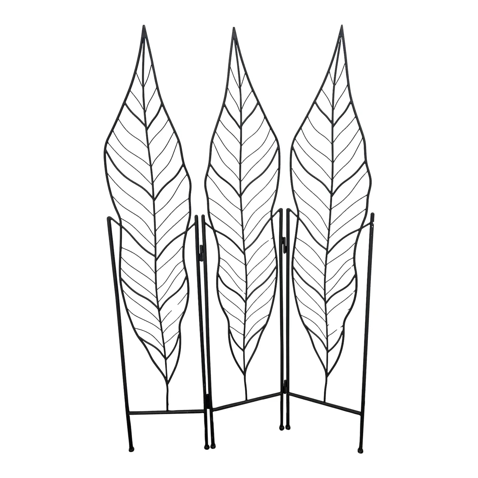 1970s Metal Leaf Room Divider