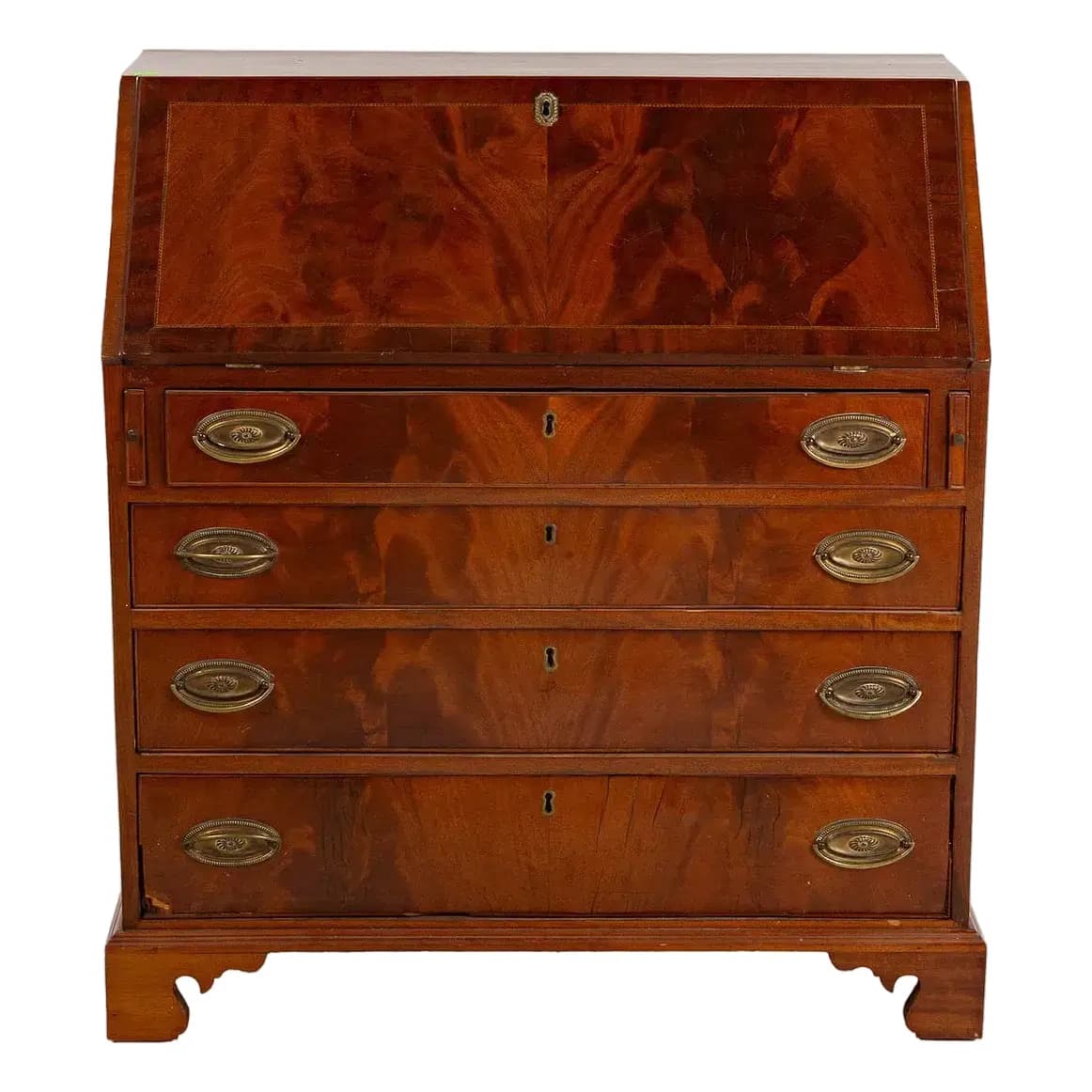 George III Slant Front Desk