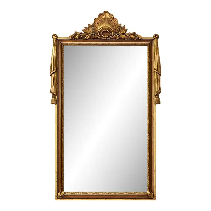Louis XVI Giltwood Wall Mirror