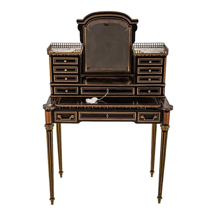 Maison Jansen Ebonized Writing Desk